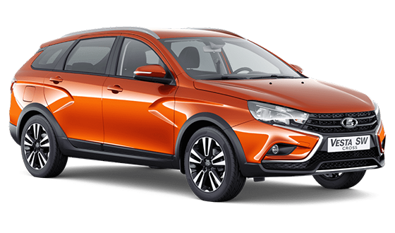 Lada Vesta SW Cross Белый / Ледниковый